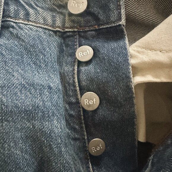 Reformation Cynthia Jeans Size 26 (Cropped) in Colorado Wash - Picture 2 of 7